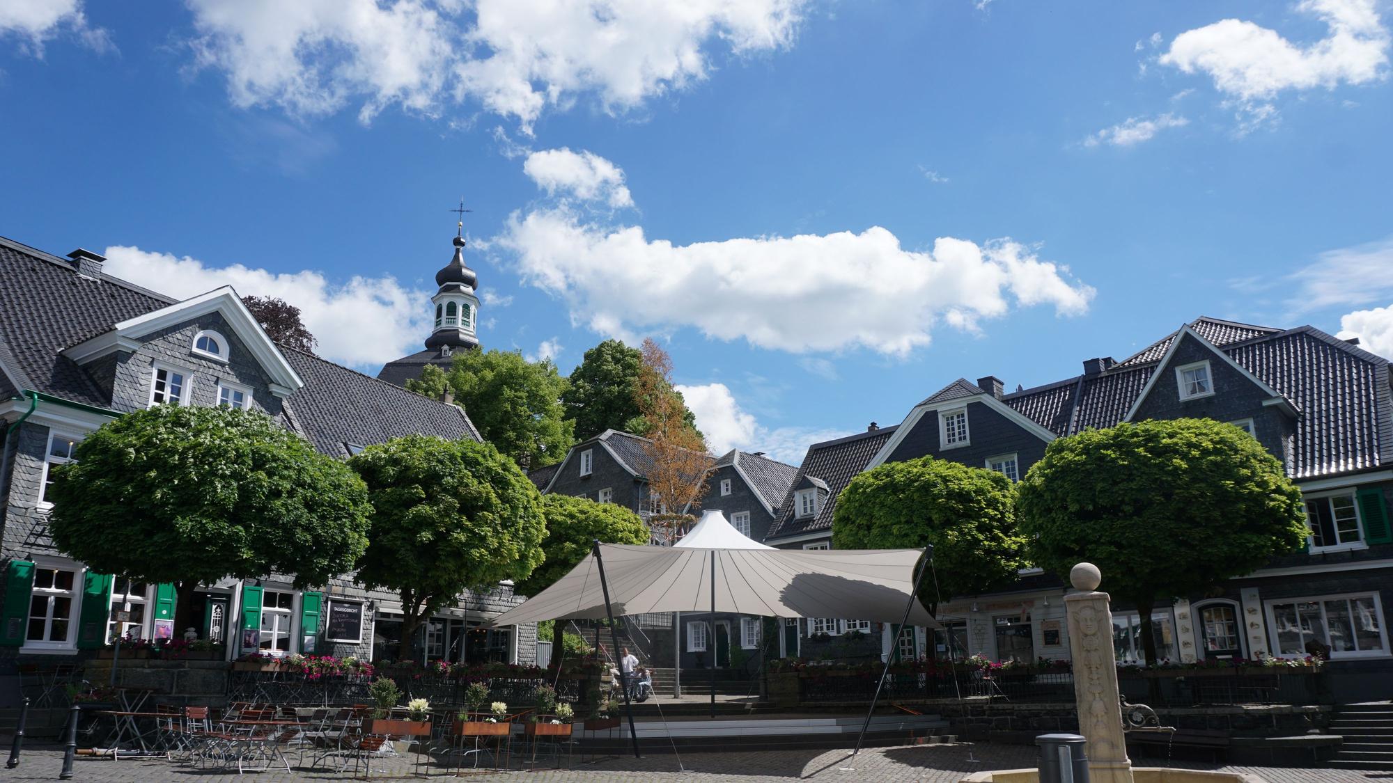 Das idyllische Fachwerkdorf Gräfrath