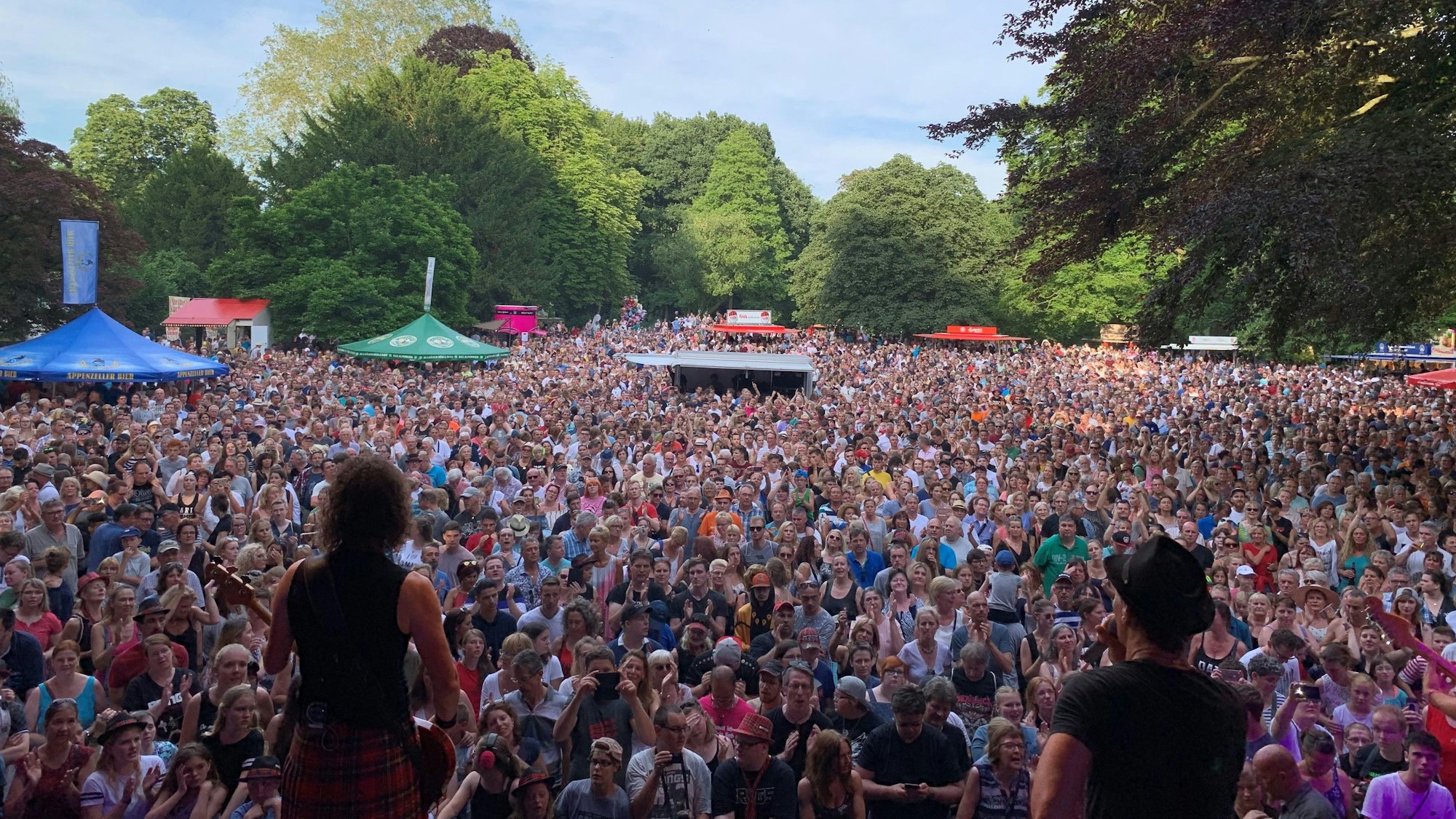 Brings auf dem Schlebuscher Schützen- und Volksfest
