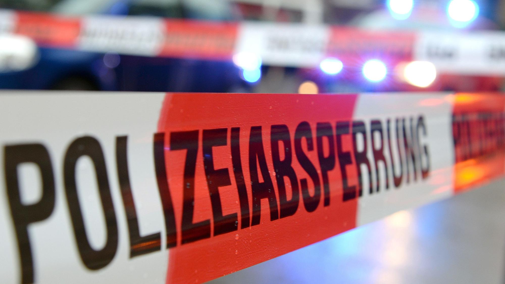 Polizeiabsperrung (Symbolbild)