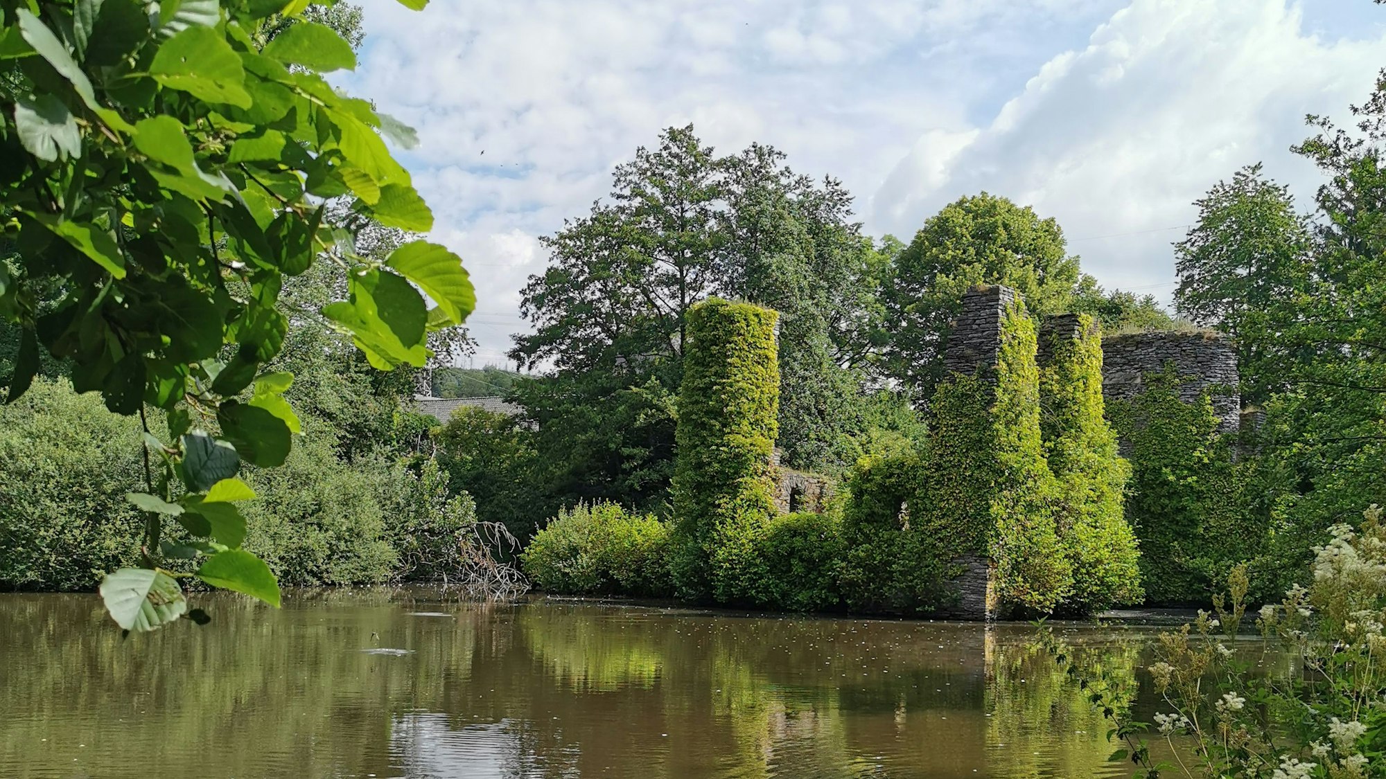 Wasserburg Eybach, auf der Tour „Zeitreisen“