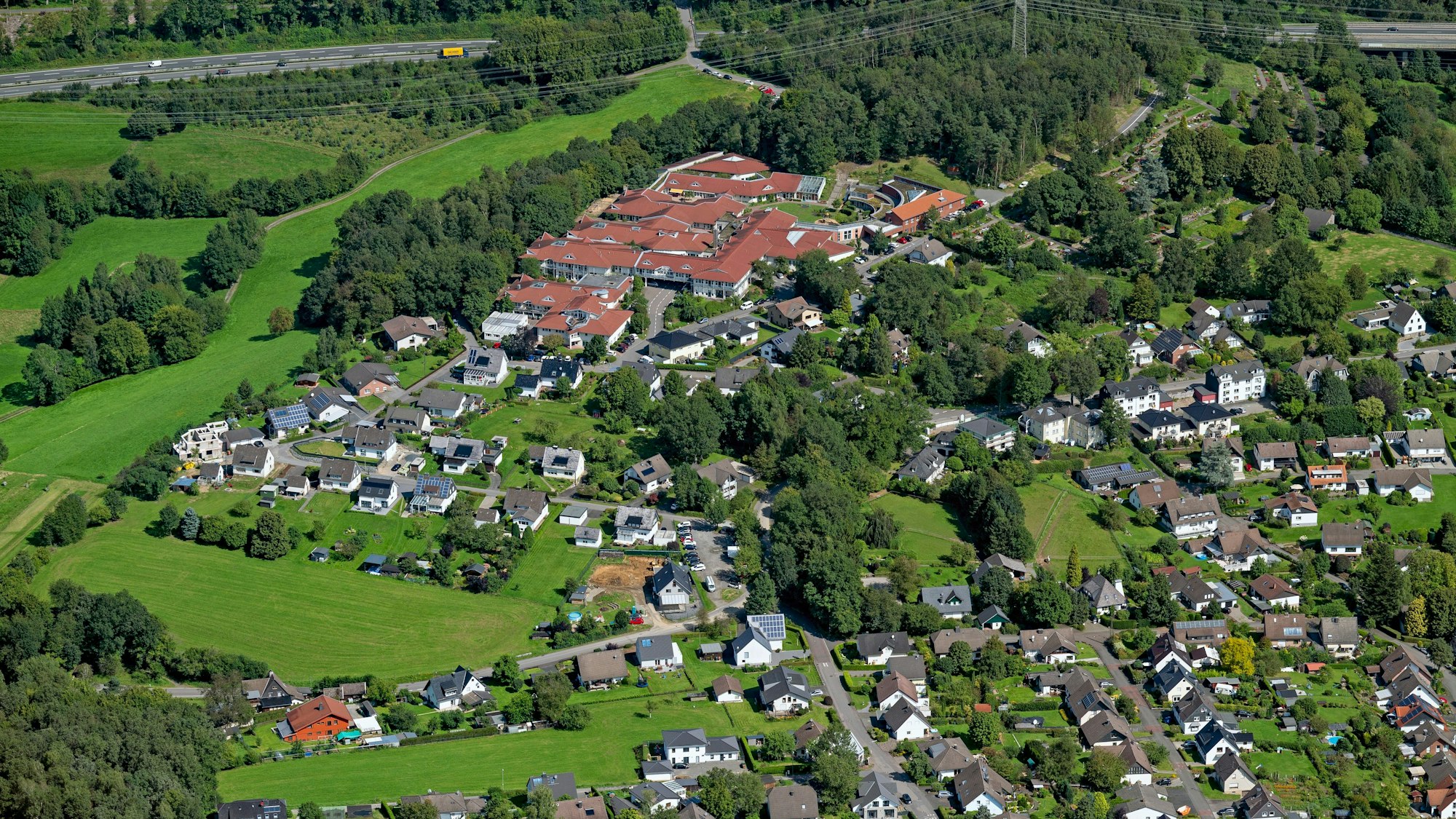 Luftaufnahme aus Wiehl-Oberbantenberg (Archivfoto).