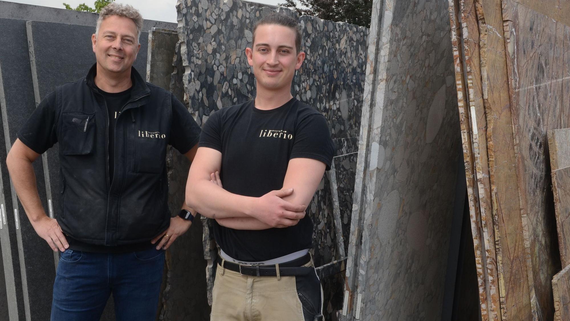 Louis Bauer (24) und sein Onkel Ralf Bauer.
