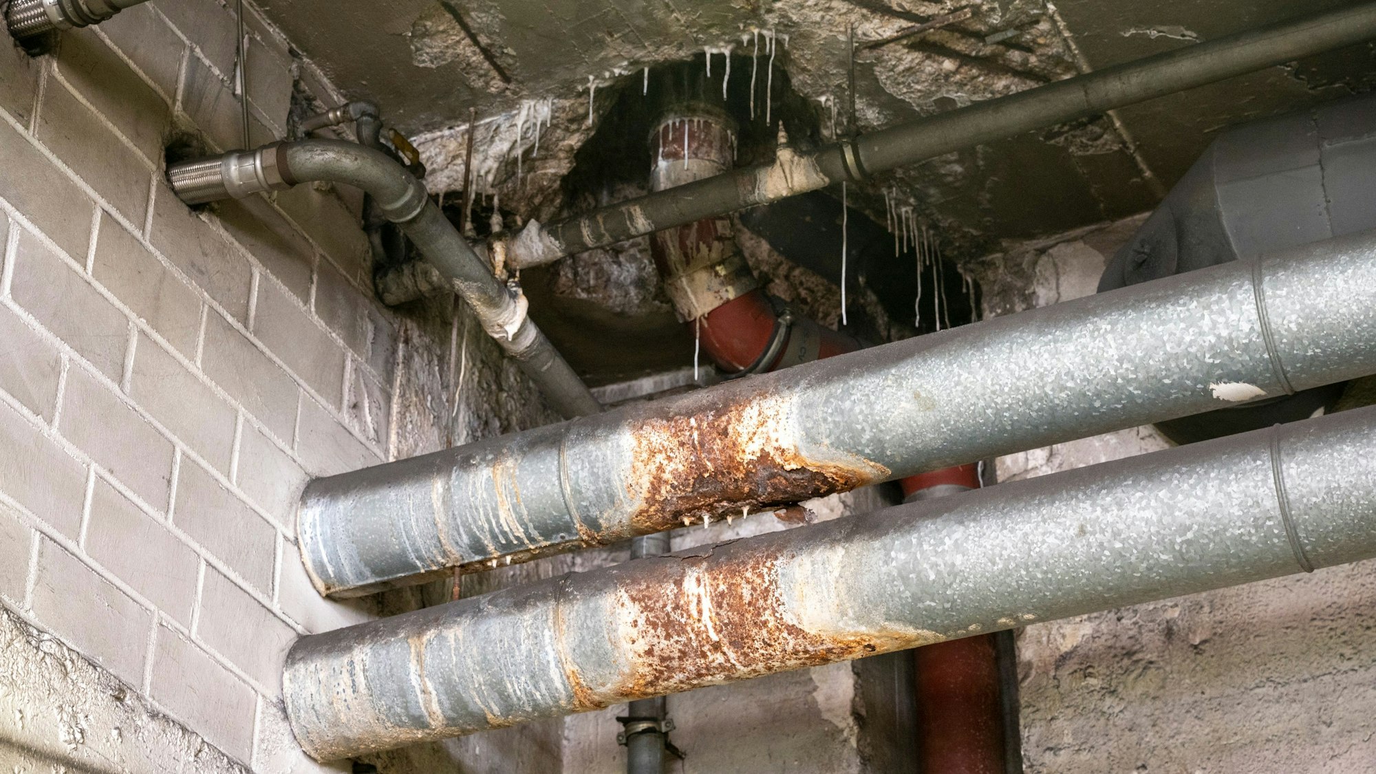 Die „Tropfsteinhöhle“ unter der Domebene.