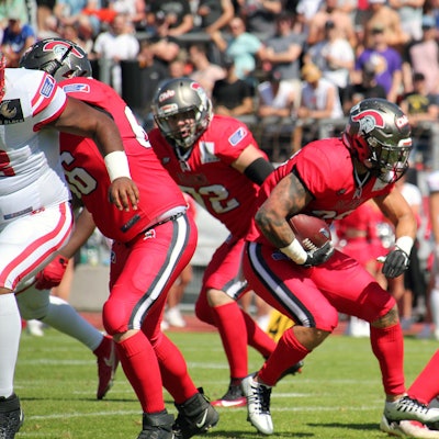 Die Footballer der Cologne Centurions starten mit der Partie gegen Paris in die Saison.