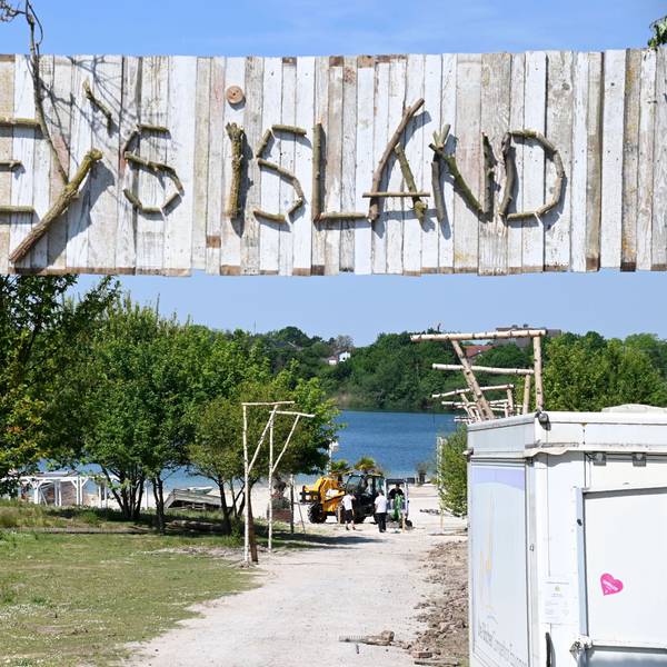 Beach Club Monkey´s Island am Escher See.