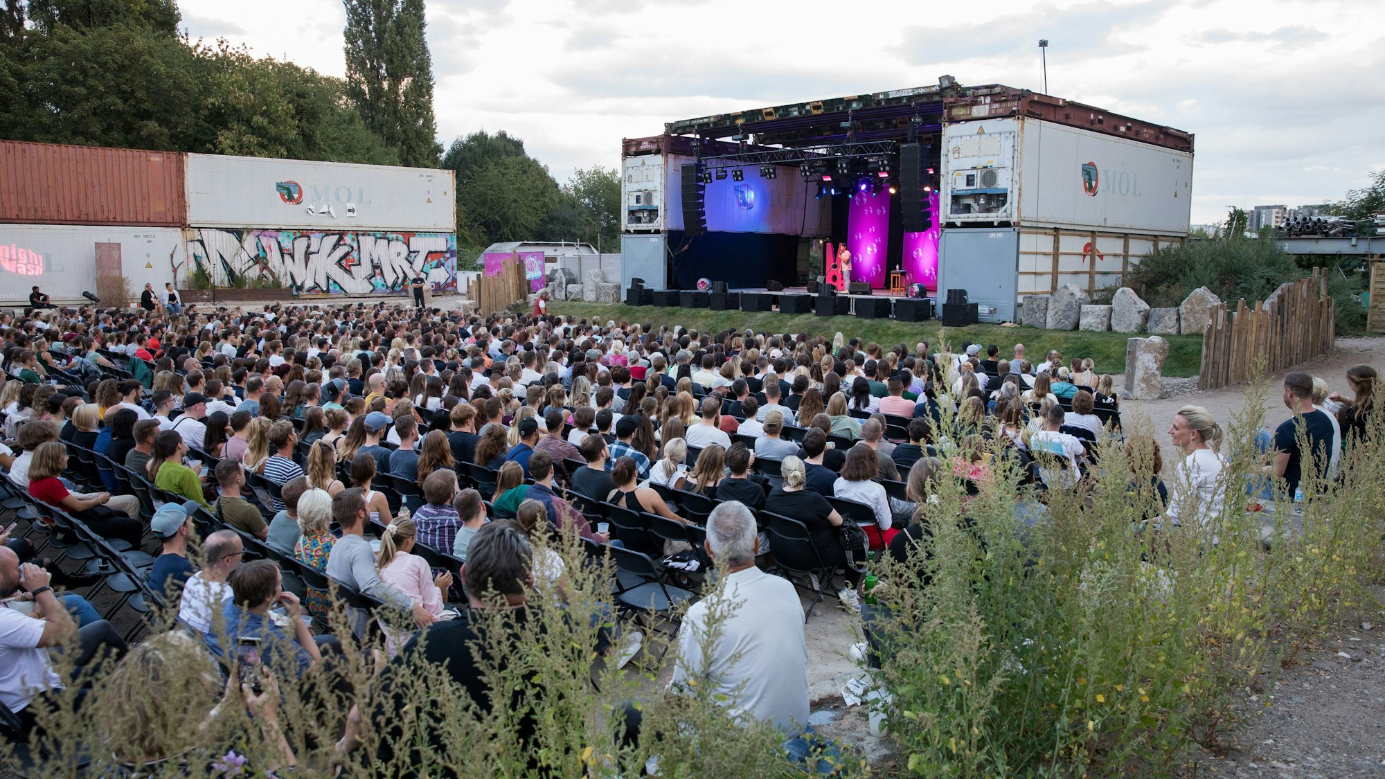 Nightwash Live Open Air an der Südbrücke im Jahr 2022