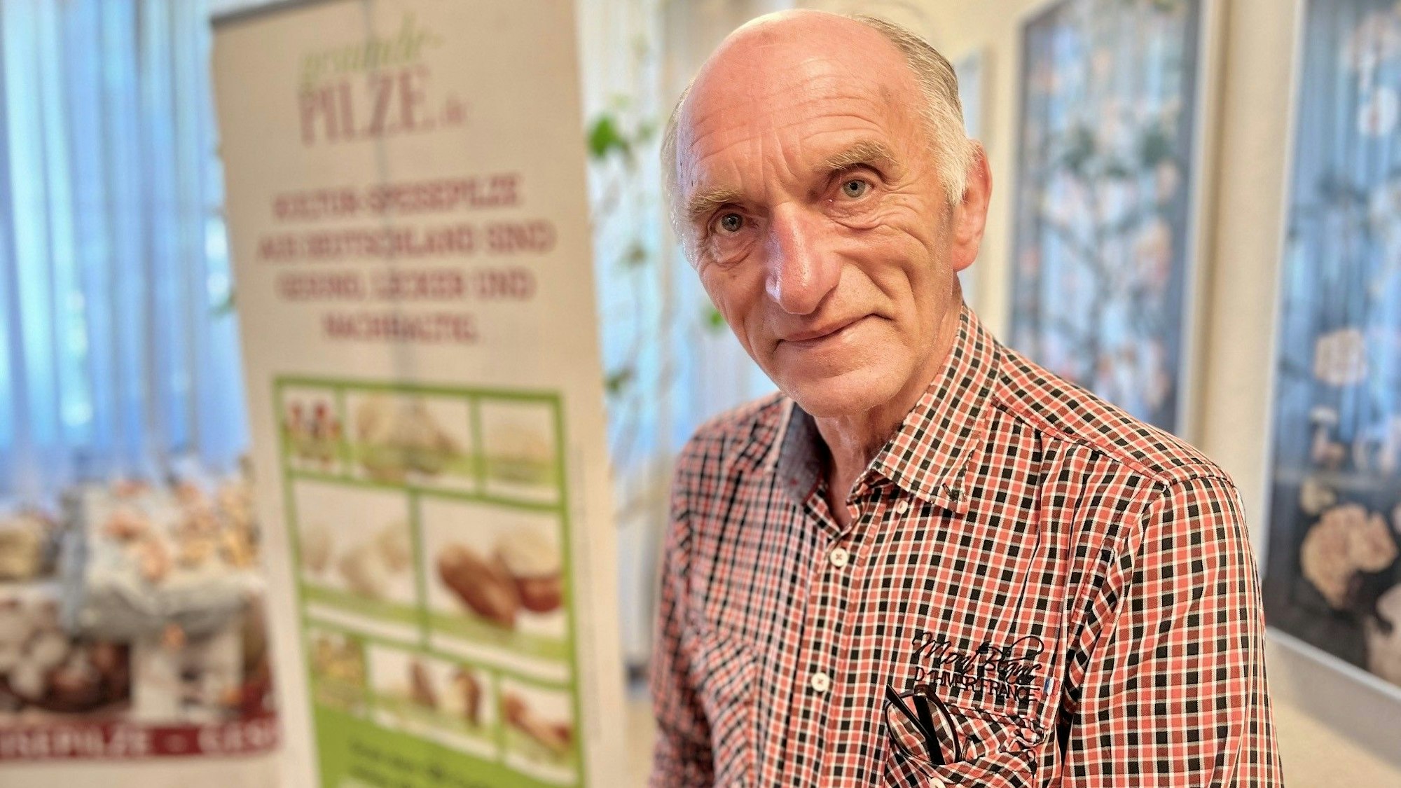 Peter Marseille, Deutscher Pilzbotschafter, Champignonzüchter aus Leichlingen