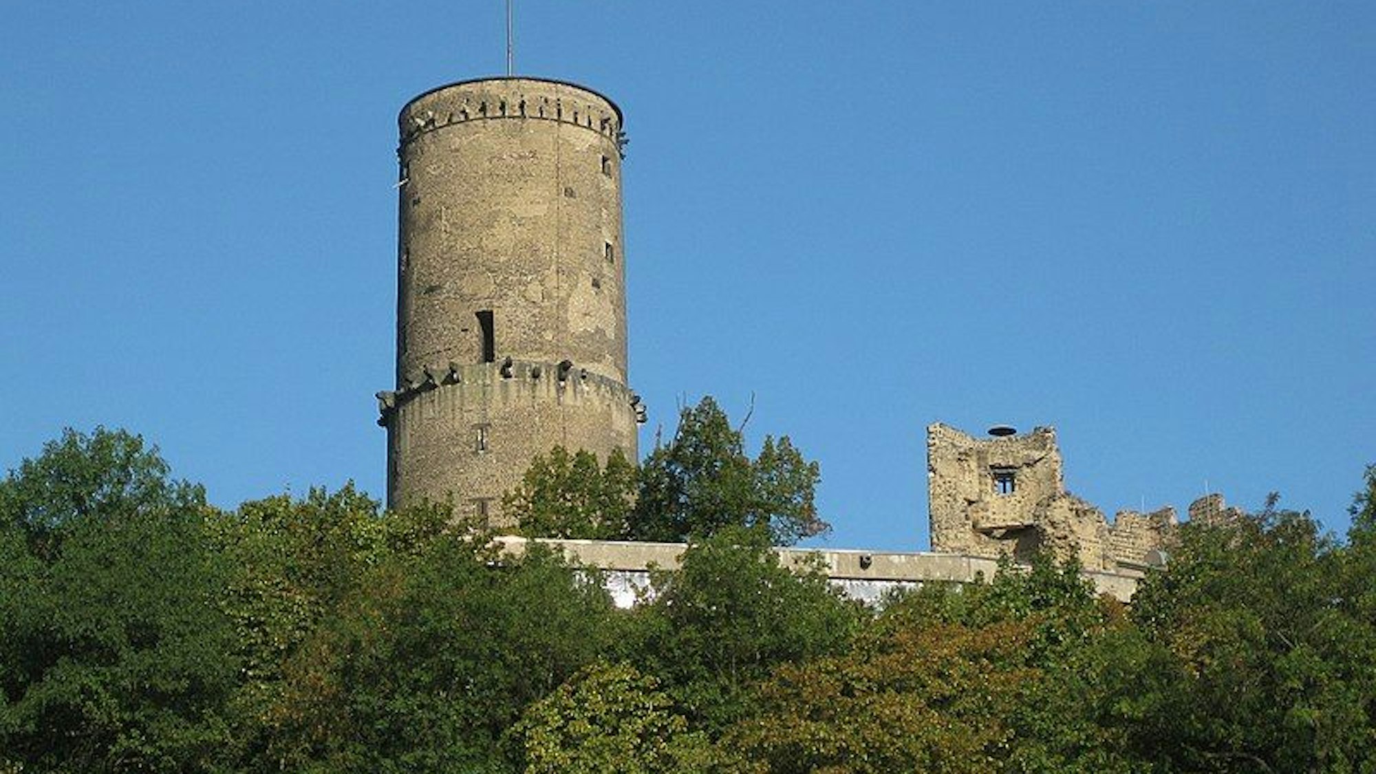 Die Godesburg in Bonn