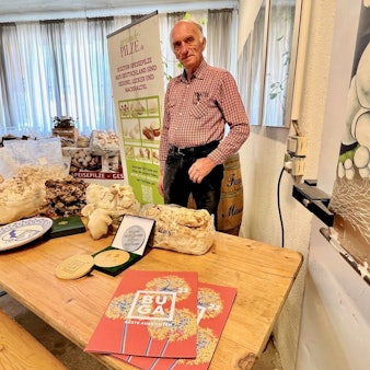 Peter Marseille, Deutscher Pilzbotschafter, Champignonzüchter aus Leichlingen