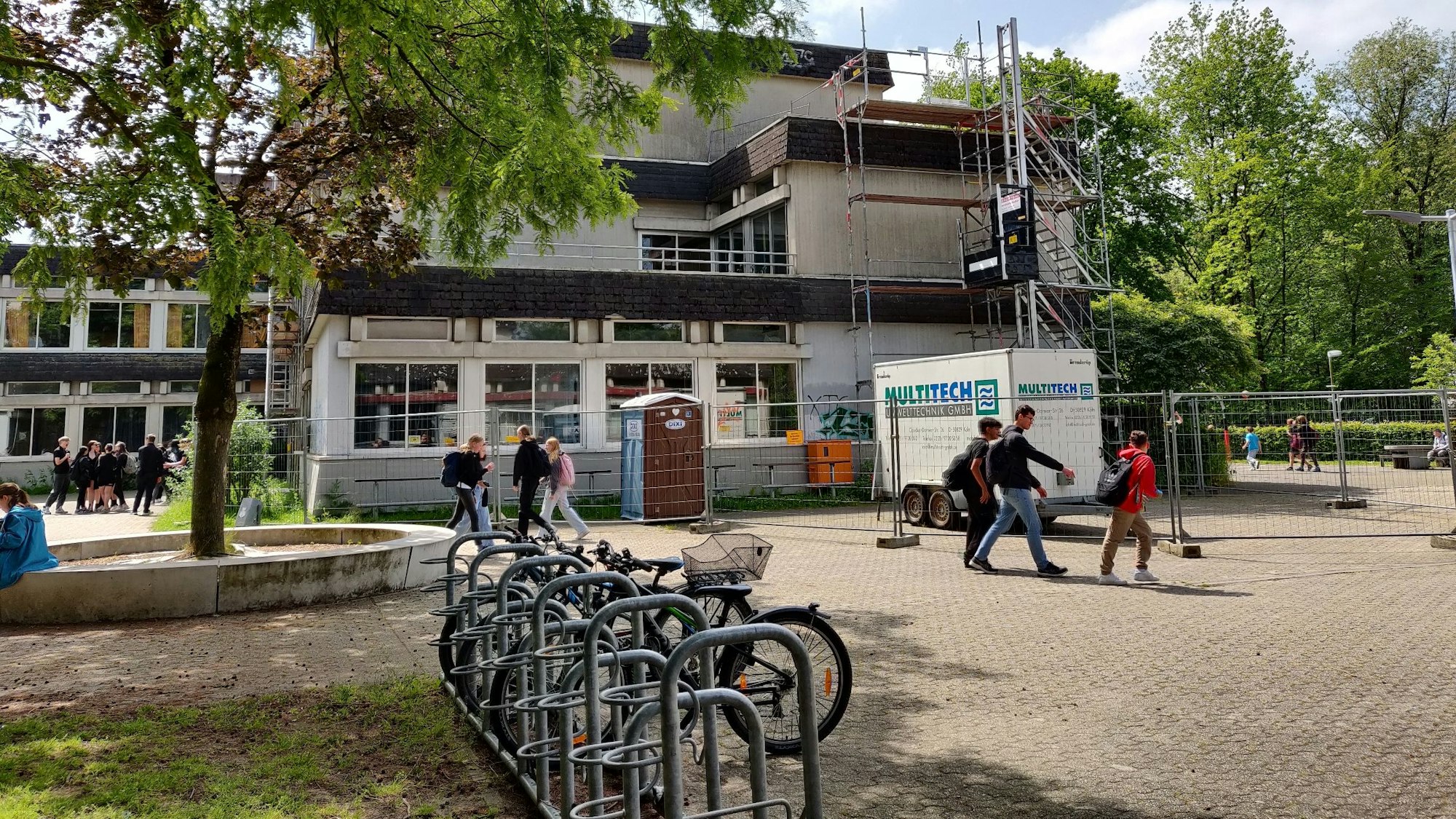 Der Altbau der Sekundarschule Leichlingen