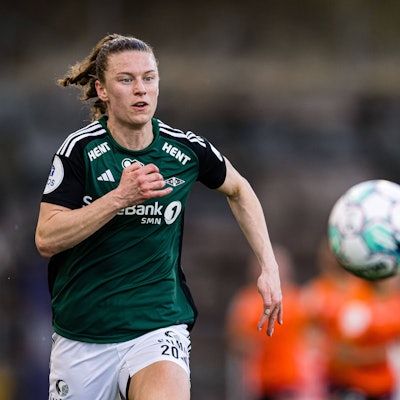 230419 Synne Skinnes Hansen of Rosenborg during the Toppserien football match between Asane and Rosenborg on April 19, 2023 in Bergen. Photo: Marius Simensen / BILDBYRAN / Cop 238 bbeng dam football fotball fotboll rosenborg tfk toppserien asane *** 230419 Synne Skinnes Hansen of Rosenborg during the Toppserien football match between Asane and Rosenborg on April 19, 2023 in Bergen Photo Marius Simensen BILDBYRAN Cop 238 bbeng dam football fotball fotboll fotboll rosenborg tfk toppserien asane PUBLICATIONxNOTxINxSWExNORxAUT Copyright: MARIUSxSIMENSEN BB230419BB442