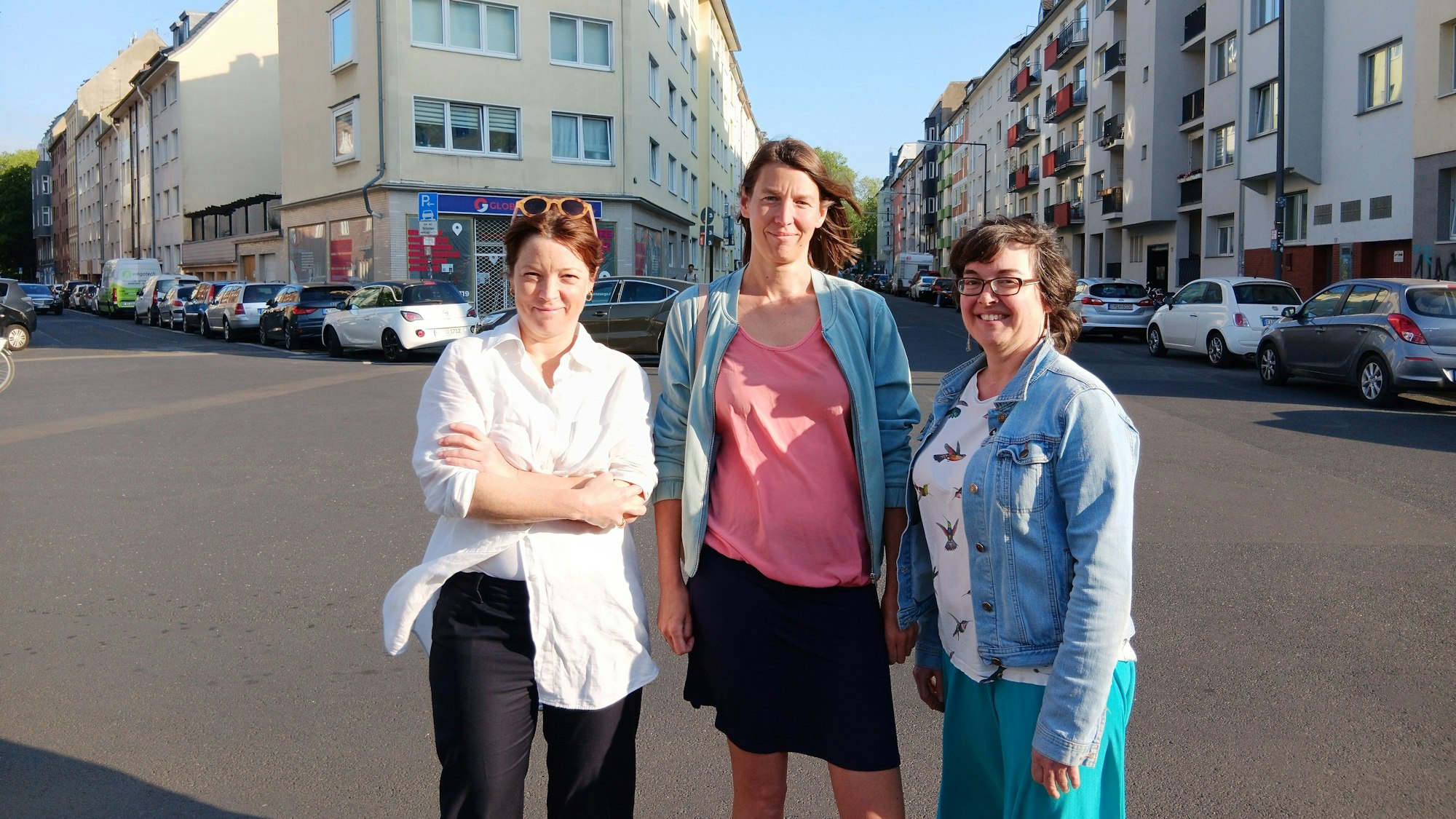 Vera Witteck, Clara Walther und Sybille Fraquelli