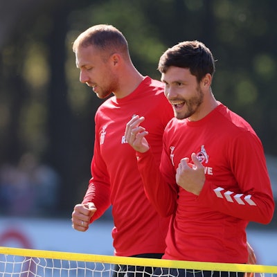 Marvin Schwäbe und Jonas Hector waren zwei Leistungsträger der abgelaufenen Saison des 1. FC Köln