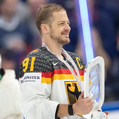 Moritz Müller 91, GER the 2023 IIHF Ice hockey, Eishockey World Championship, WM, Weltmeisterschaft gold medal match between Canada - Germany at the Nokia Arena on 28. May 2023 in Tampere, Finland. 22.50.06. Tomi Hänninen/Newspix24 PUBLICATIONxNOTxINxFINxSWExNORxAUT Copyright: xTomixHänninenx np24282258820
