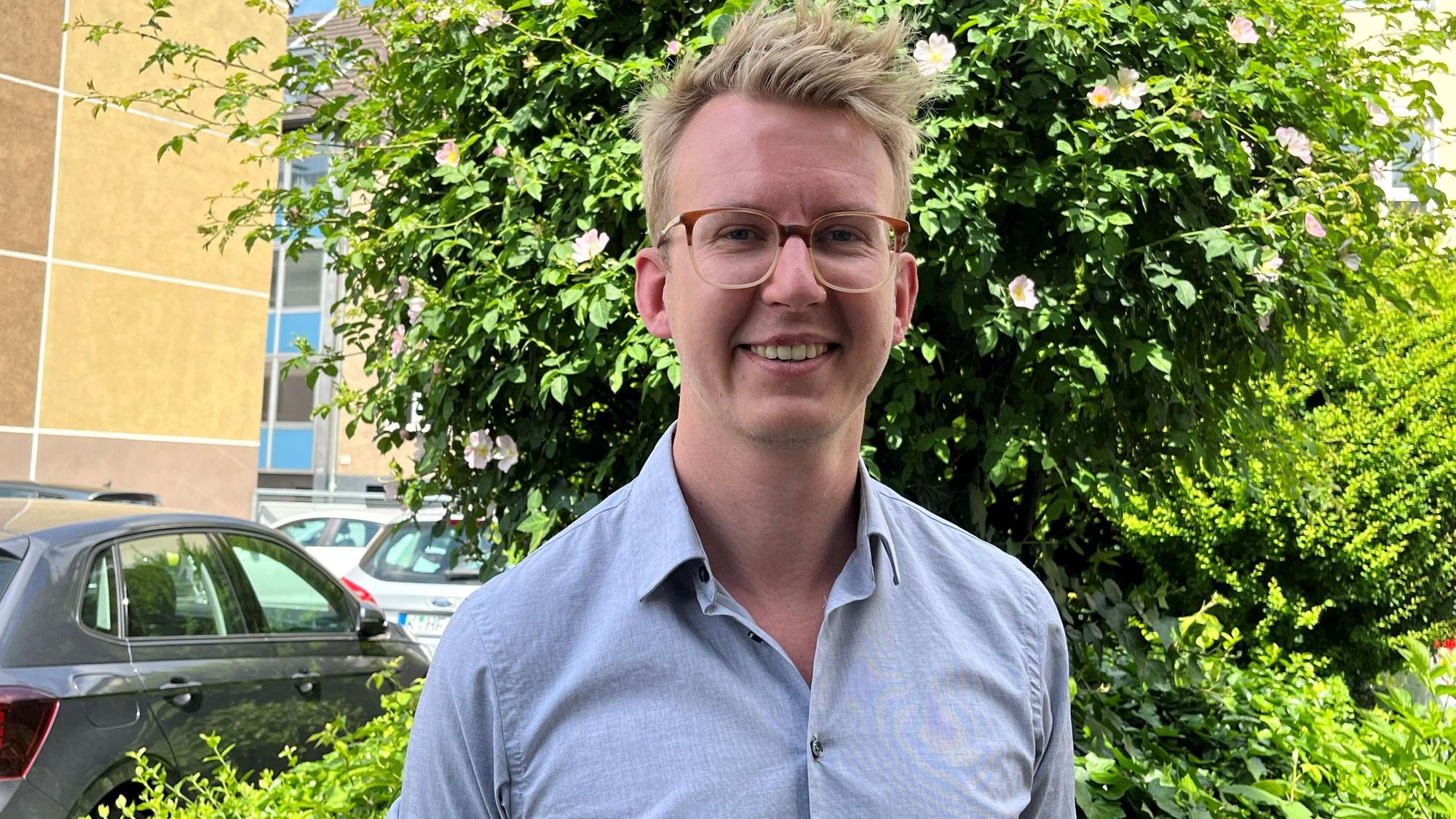 Männerberater Tobias Latz vom SKM Köln