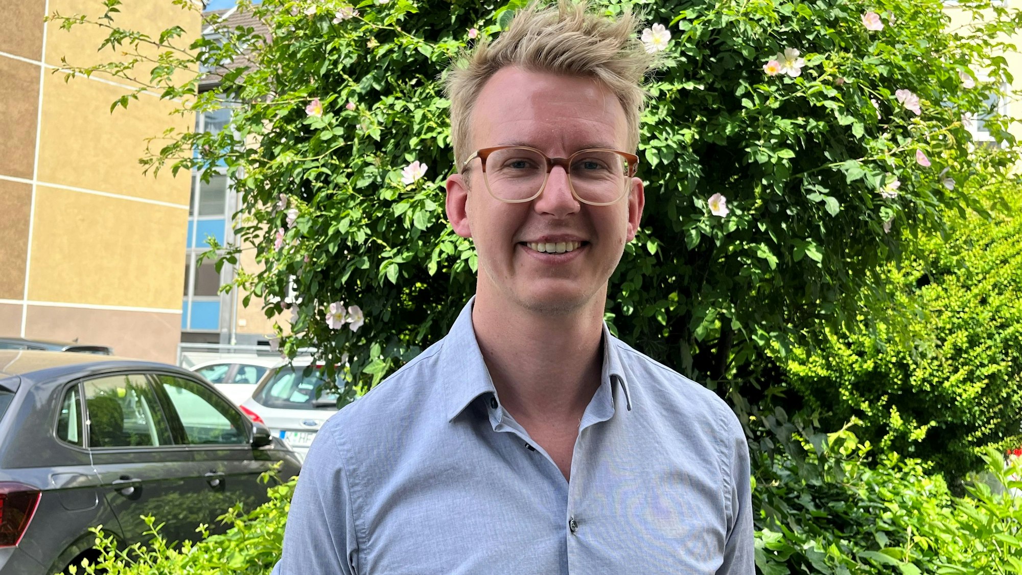 Männerberater Tobias Latz vom SKM Köln