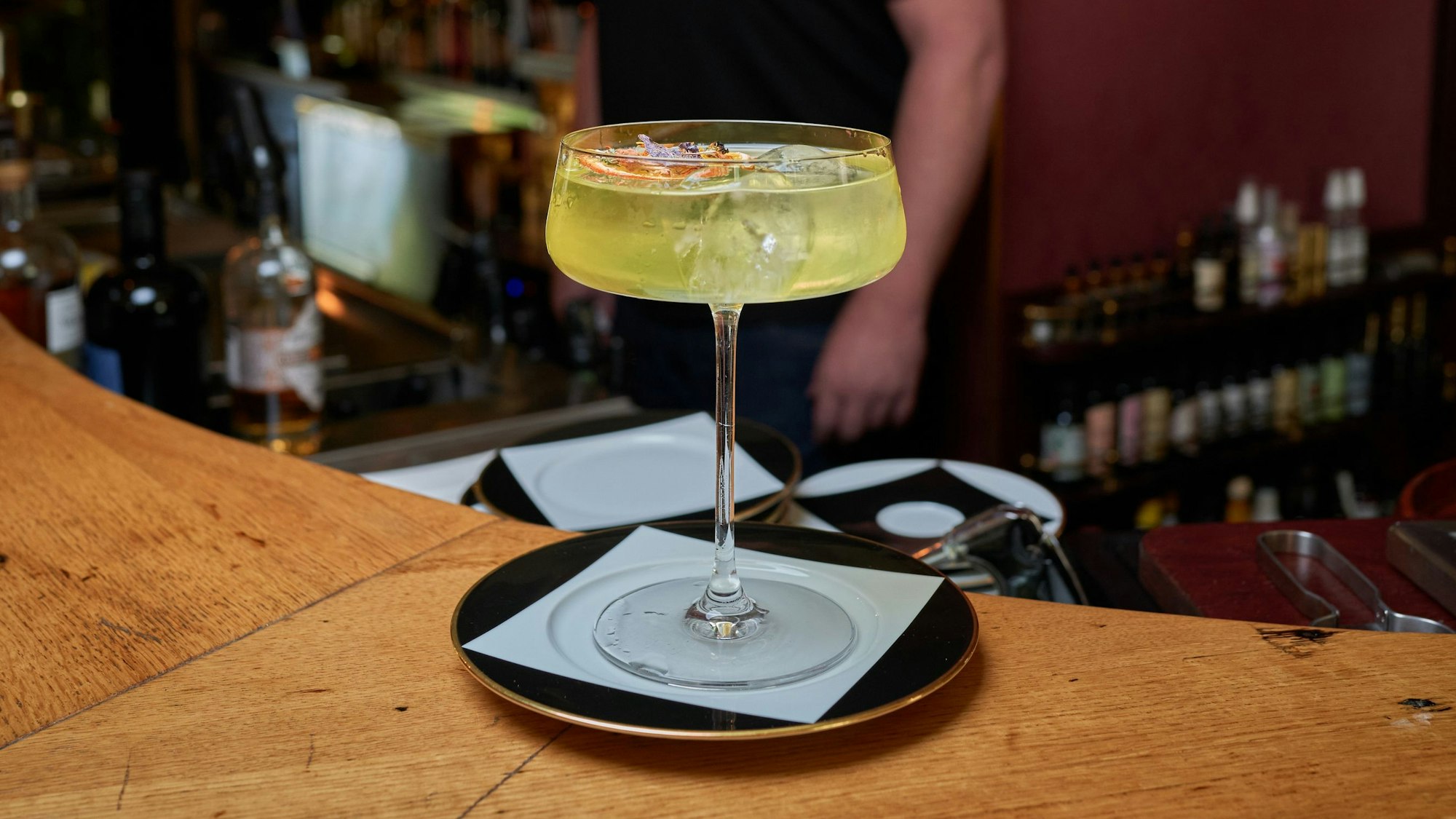 Der Summer-of-Sixty-Two-Cocktail des Seiberts-Barchefs Volker Seiberts. Foto: Christian Festag