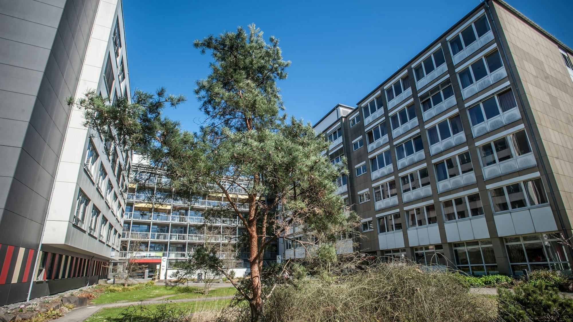 Das Klinikum Leverkusen.