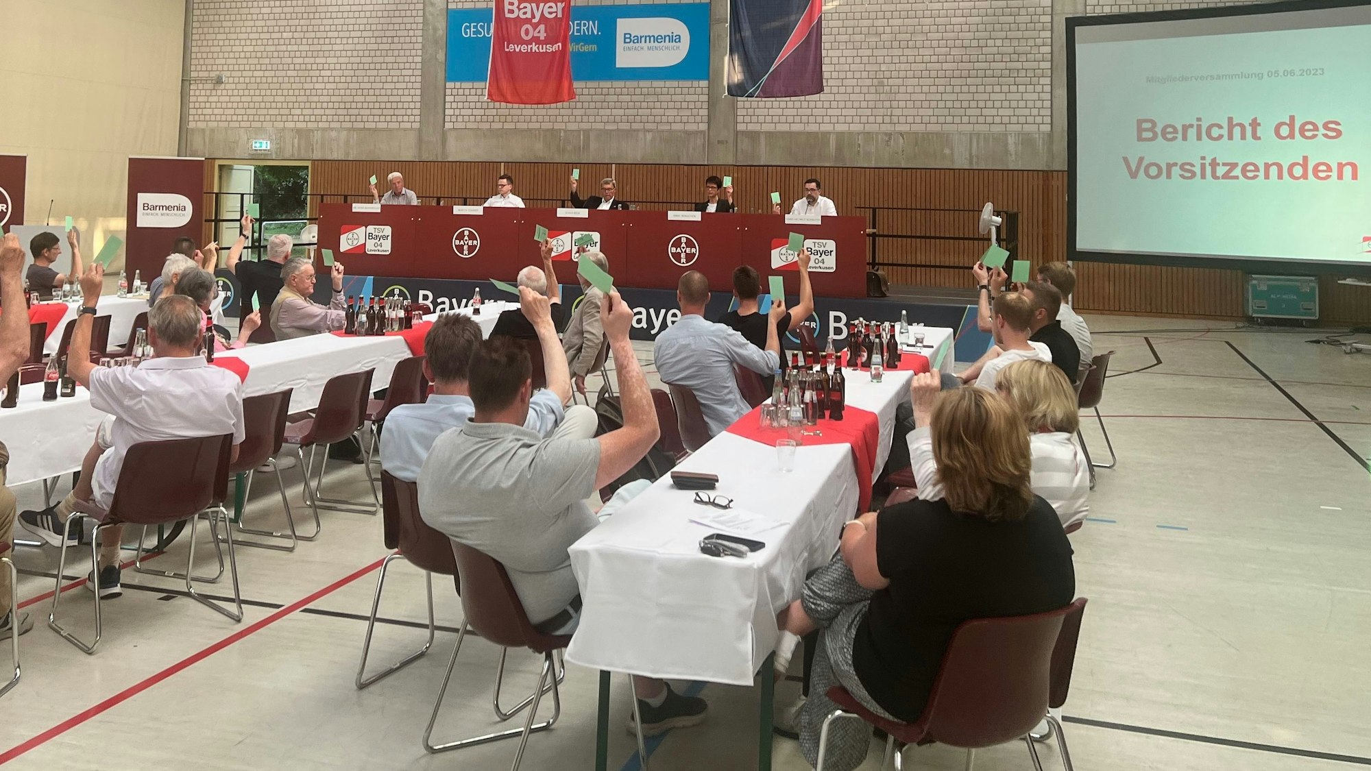 Der TSV Bayer 04 steckt in finanziell schwierigen Zeiten.