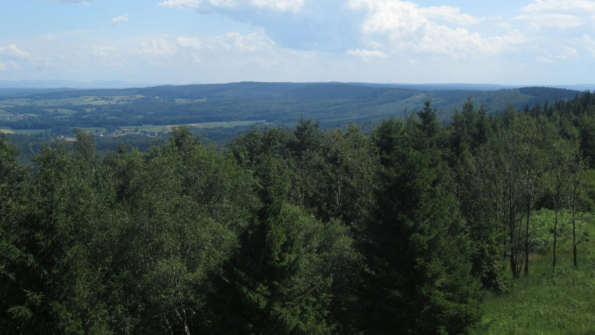 Naturpark Teutoburger Wald-Eggegebirge Blick vom Eggeturm