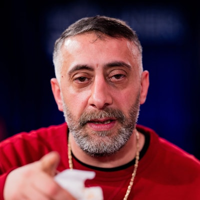 Kida Khodr Ramadan, Schauspieler, aufgenommen im Anschluss an die Talkshow „Kölner Treff“ in den WDR Studios in Bocklemünd.