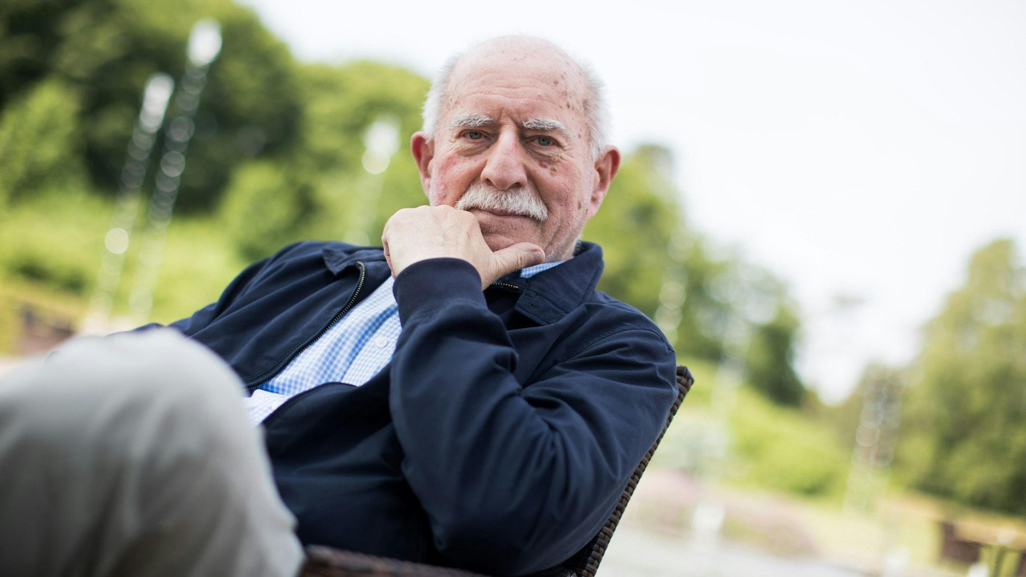 Der ehemalige Sportkommentator Werner Hansch.