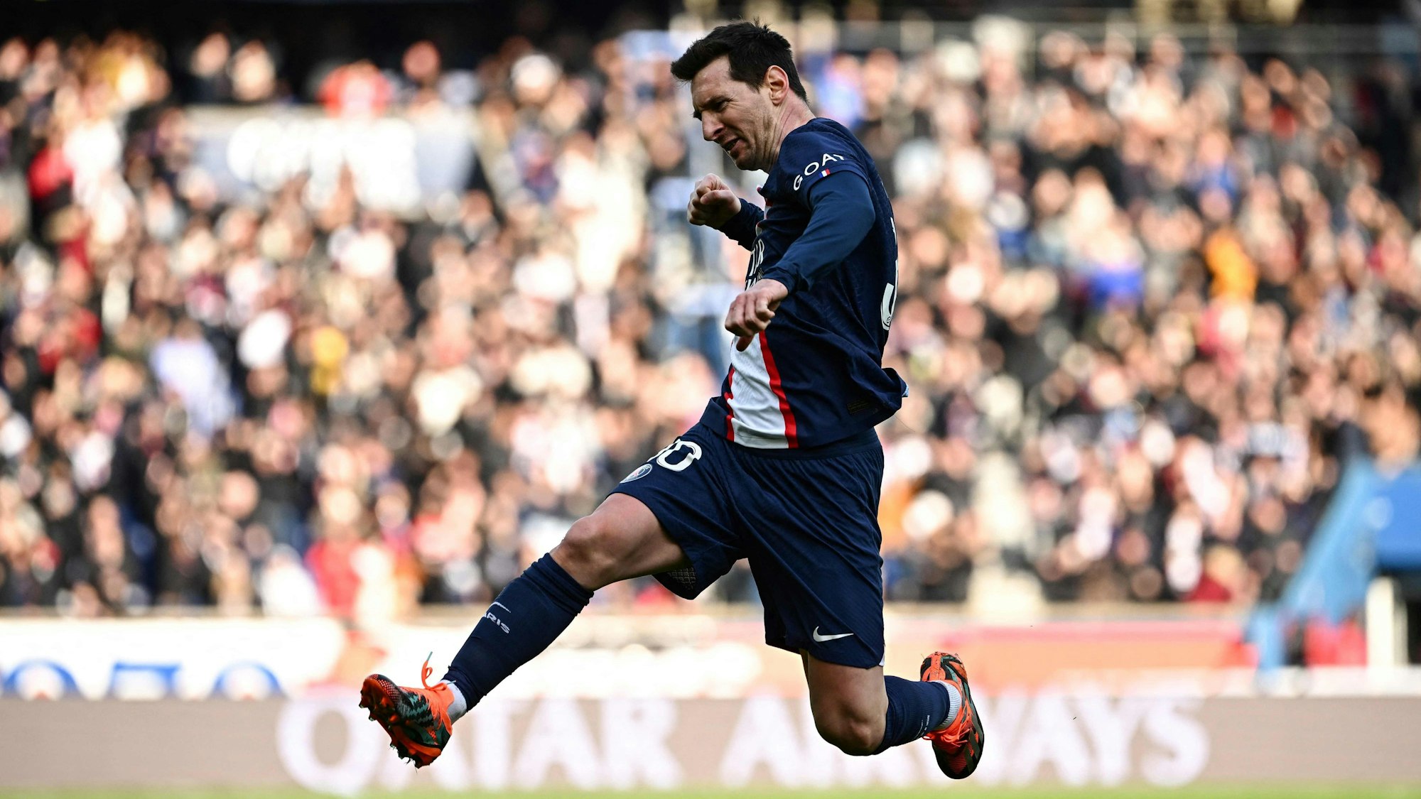 Es ist Lionel Messi zu sehen.