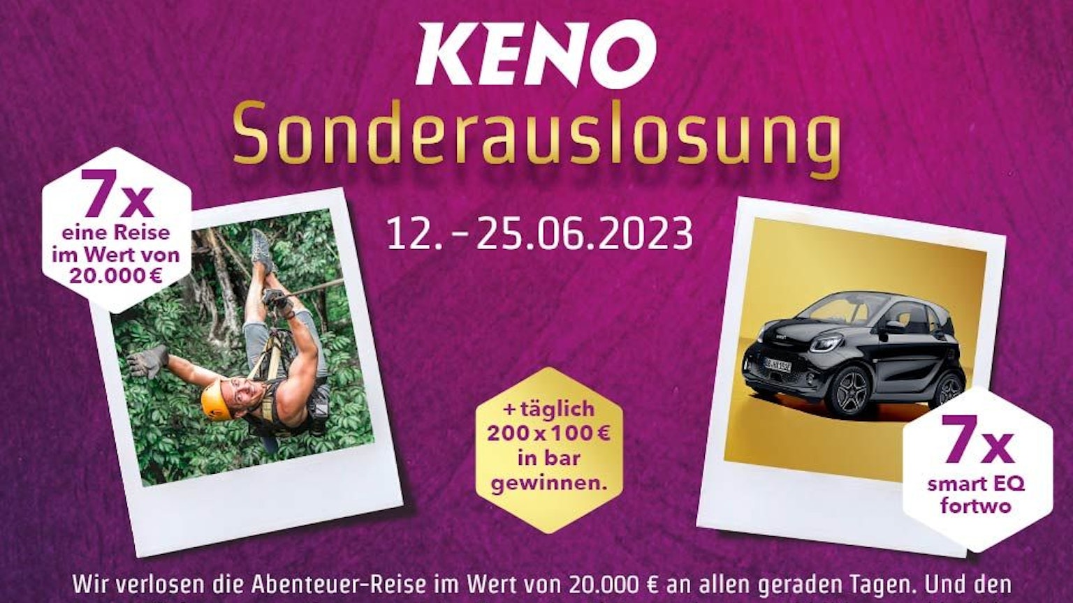 KENO Sonderauslosung