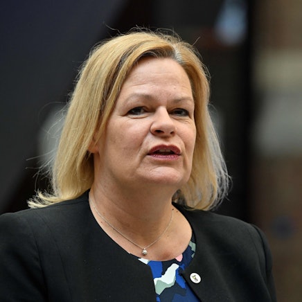 Bundesinnenministerin Nancy Faeser