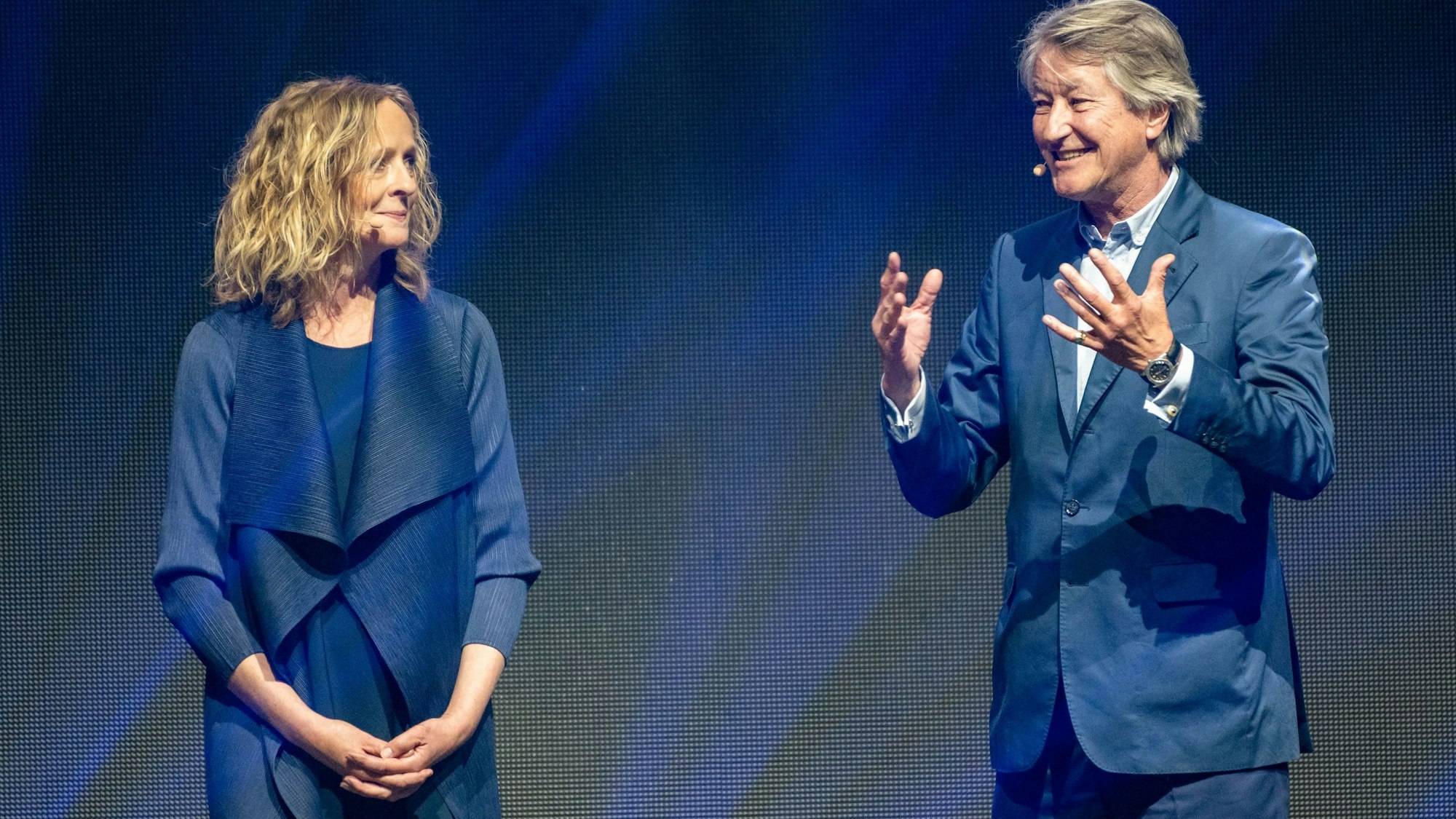 Herausgeberin Isabella Neven DuMont und Herausgeber Christian DuMont Schütte.