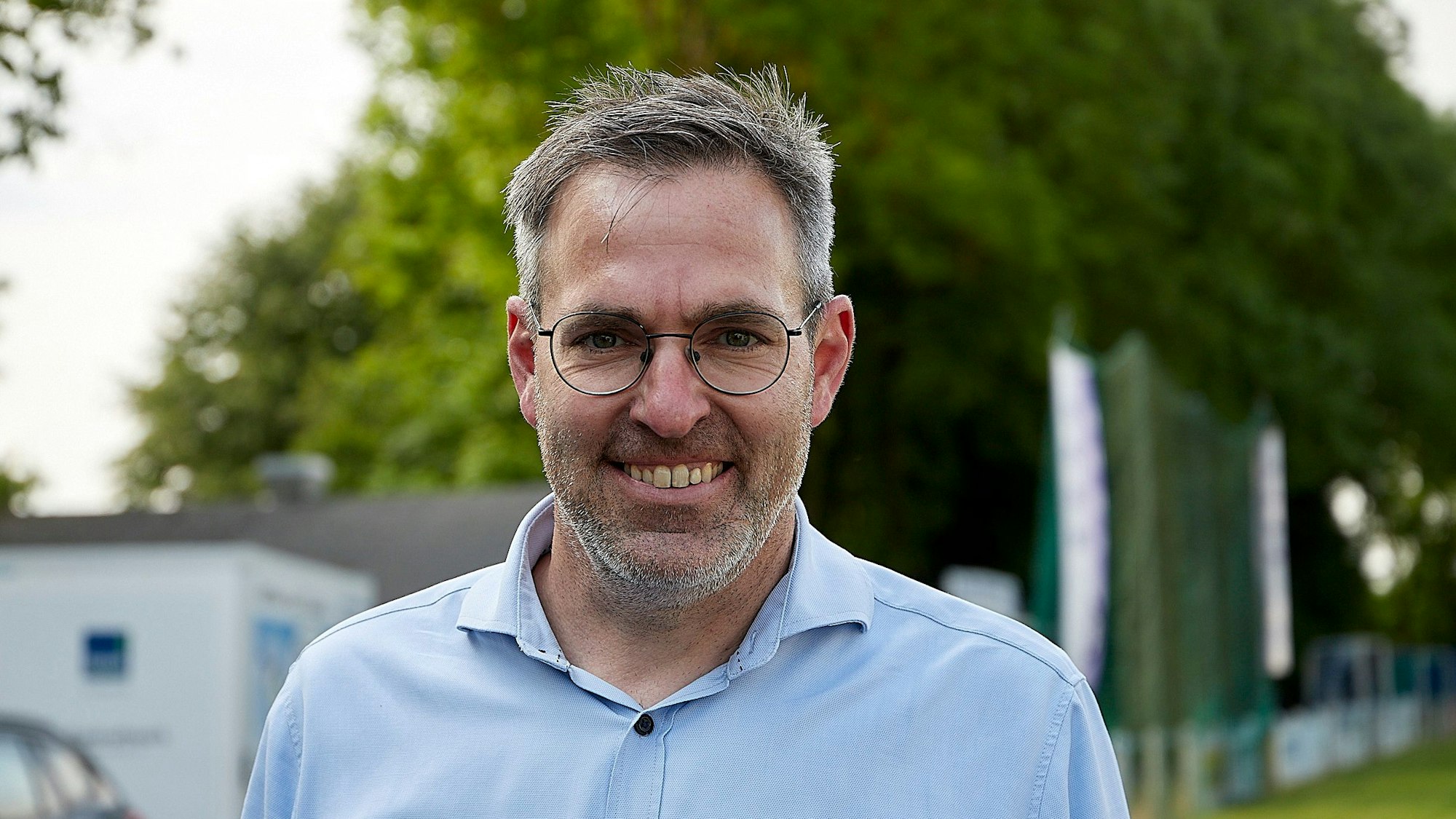 Der Abteilungsleiter Laufen, Stefan Böhm.