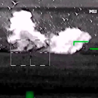 Bereits zu Wochenbeginn behauptete der Kreml, Leopard-Panzer aus deutscher Produktion zerstört zu haben. Der Screenshot des vom Kreml veröffentlichten Videos zeigte nach Meinung von Experten jedoch den Abschuss von landwirtschaftlichen Maschinen. Nun ist ein weiteres Video aufgetaucht – diesmal scheint die russische Behauptung zu stimmen. (Archivbild)