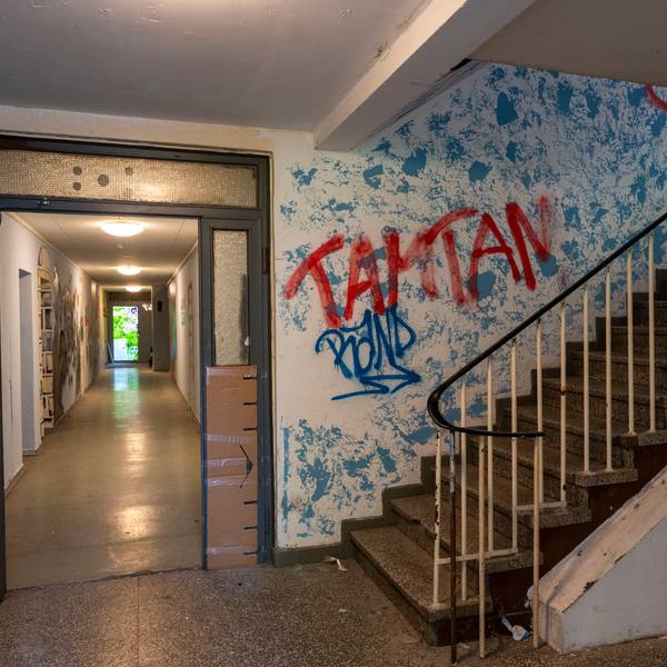 Das Gebäude in der Gummersbacher Straße 25 steht seit Anfang Juni wieder leer.