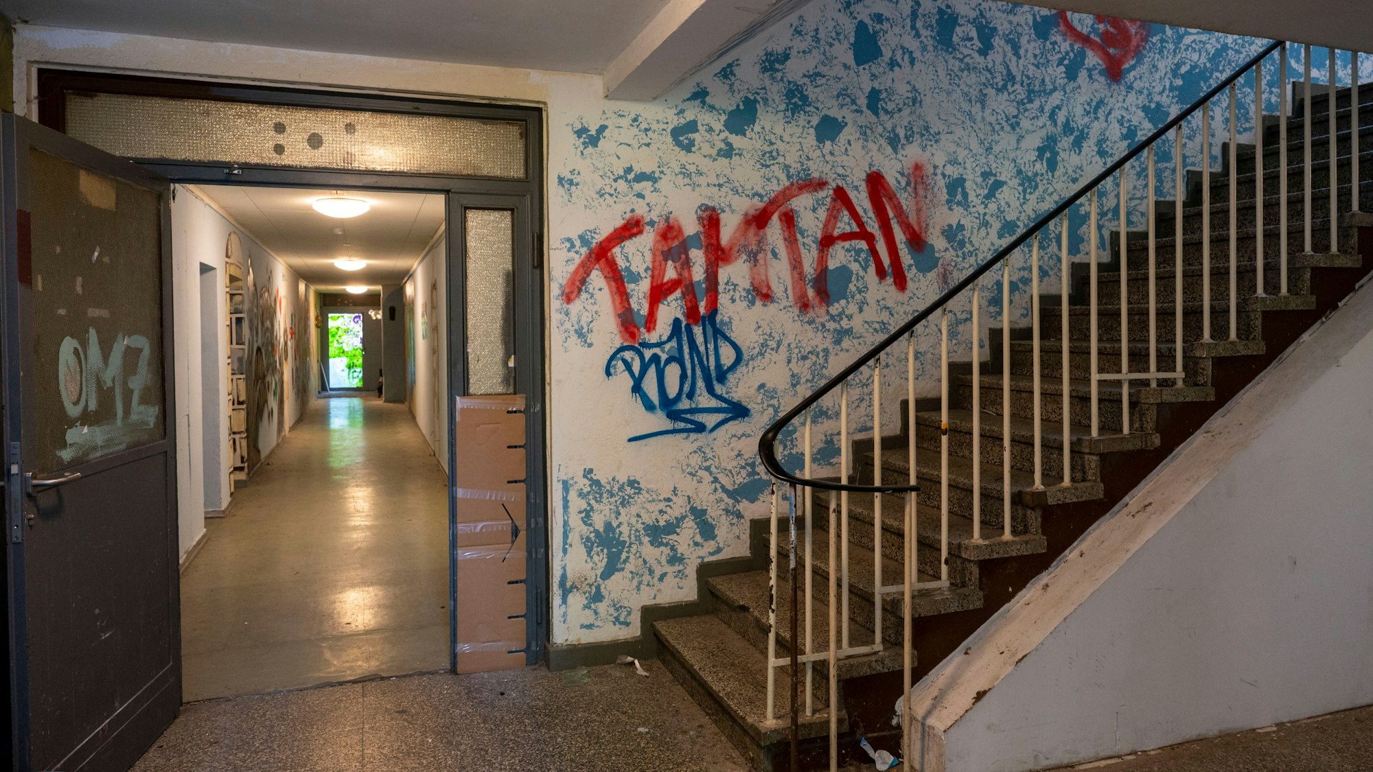 Ein Zuhause auf Zeit: Am 31. Mai mussten die OMZ-Bewohner aus der Gummersbacher Straße ausziehen.