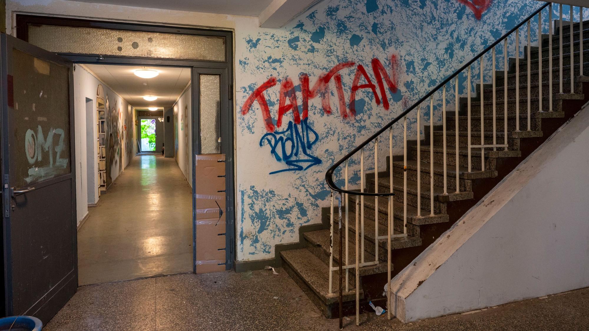 Das Gebäude in der Gummersbacher Straße 25 steht seit Anfang Juni wieder leer.
