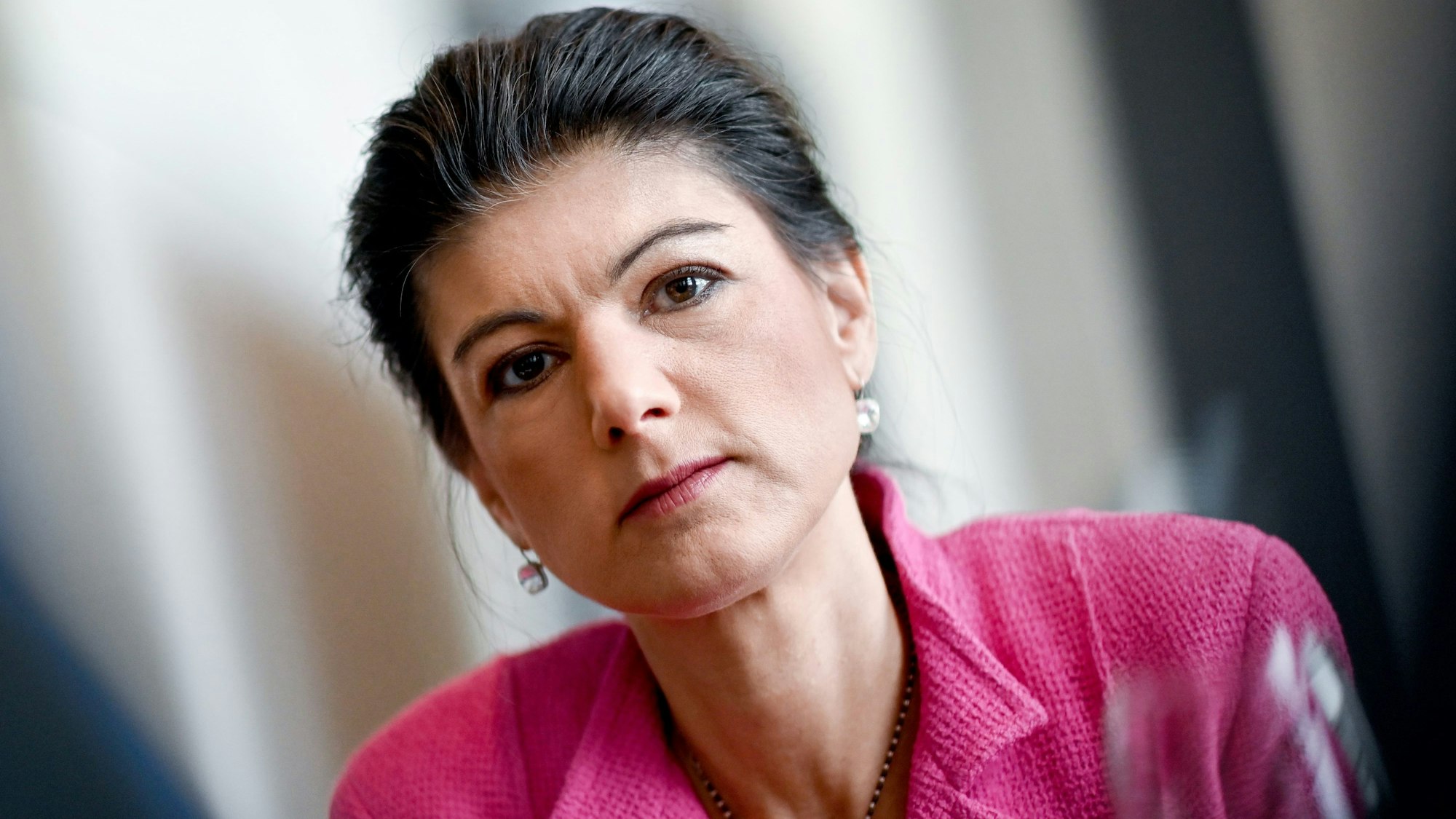 Sahra Wagenknecht befindet sich im Streit mit ihrer Parteiführung. Die Linken-Politikerin kokettiert mit der Gründung einer eigenen Partei. (Archivbild)