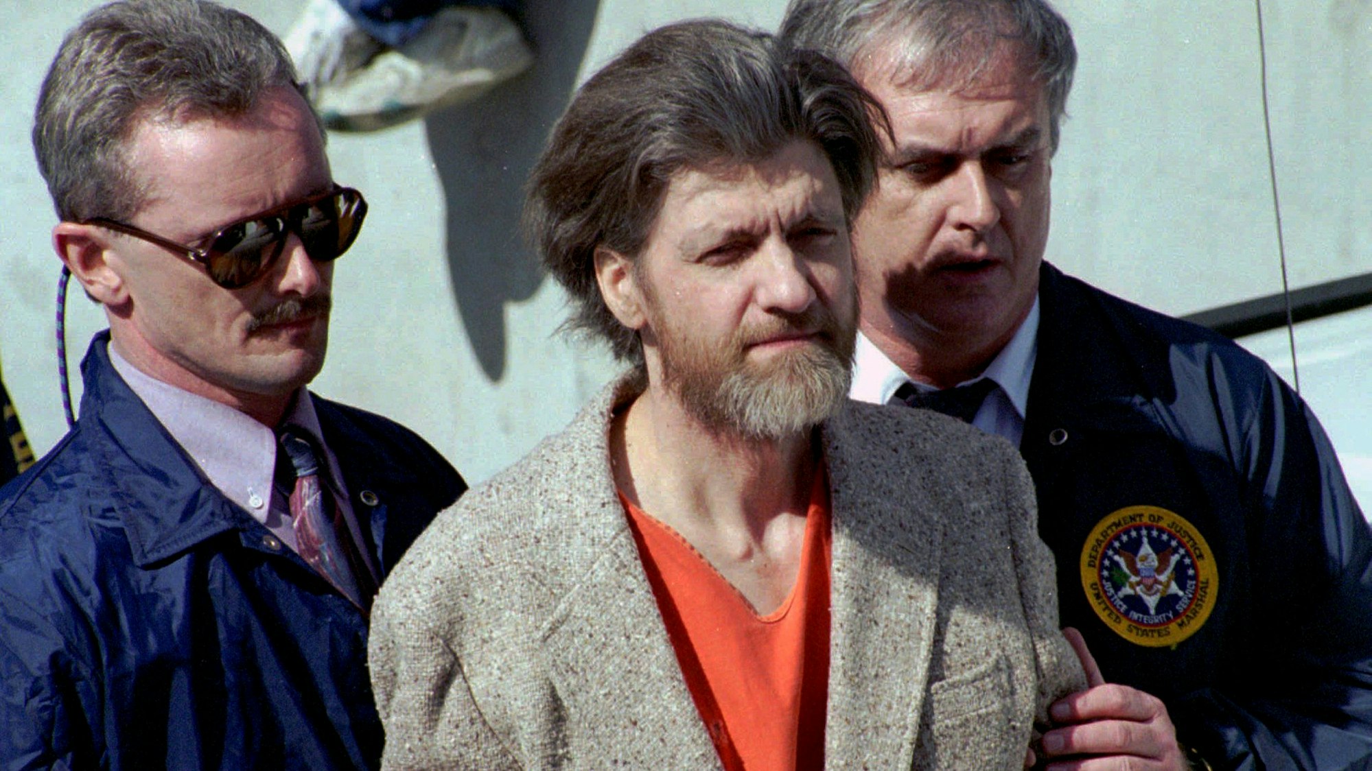 „Unabomber“ Ted Kaczynski 1996 beim Prozess in Helena.