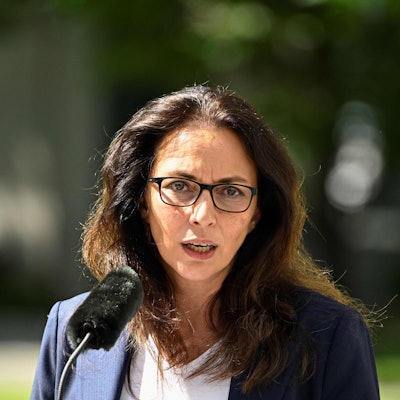 DGB-Chefin Yasmin Fahimi