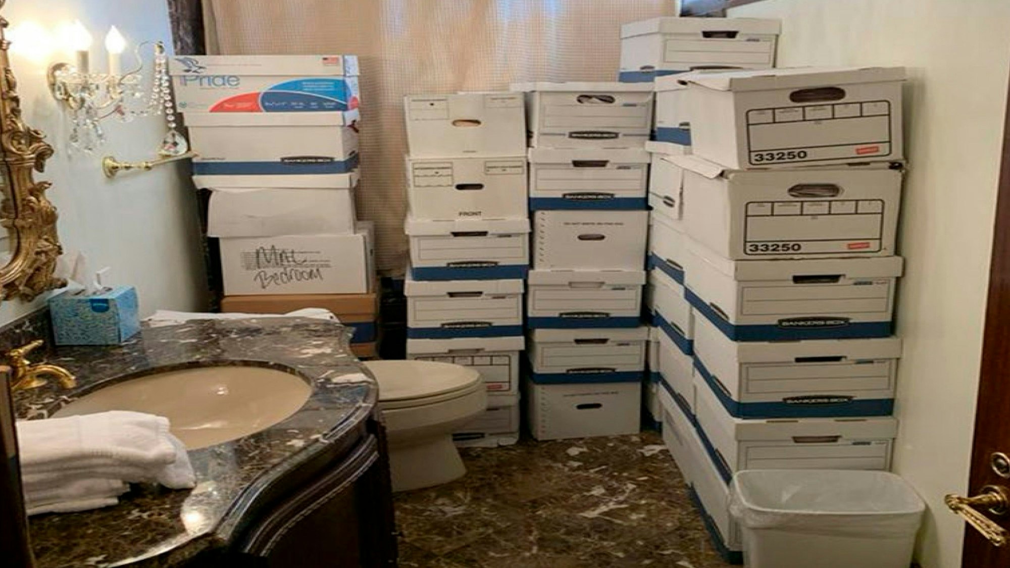 Lagerort für Dokumente in Trumps Anwesen Mar-a-Lago in Palm Beach.