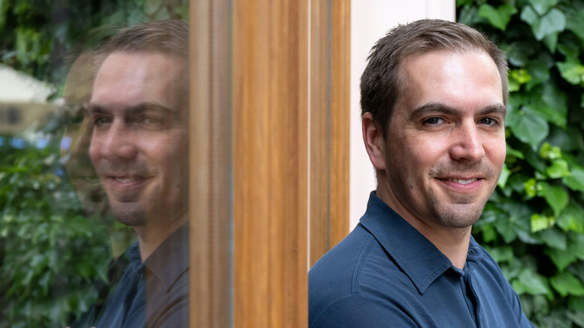 Philipp Lahm, ehemaliger Fußballspieler und Turnierdirektor der UEFA EURO 2024, aufgenommen bei einem Interviewtermin.