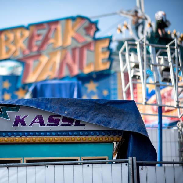 DIe Kasse des Fahrgeschäft „BreakDance“, auf dem sich der Unfall ereignet hat, ist geschlossen.