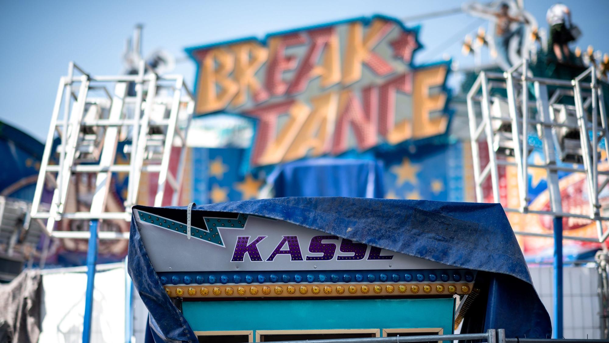DIe Kasse des Fahrgeschäft „BreakDance“, auf dem sich der Unfall ereignet hat, ist geschlossen.