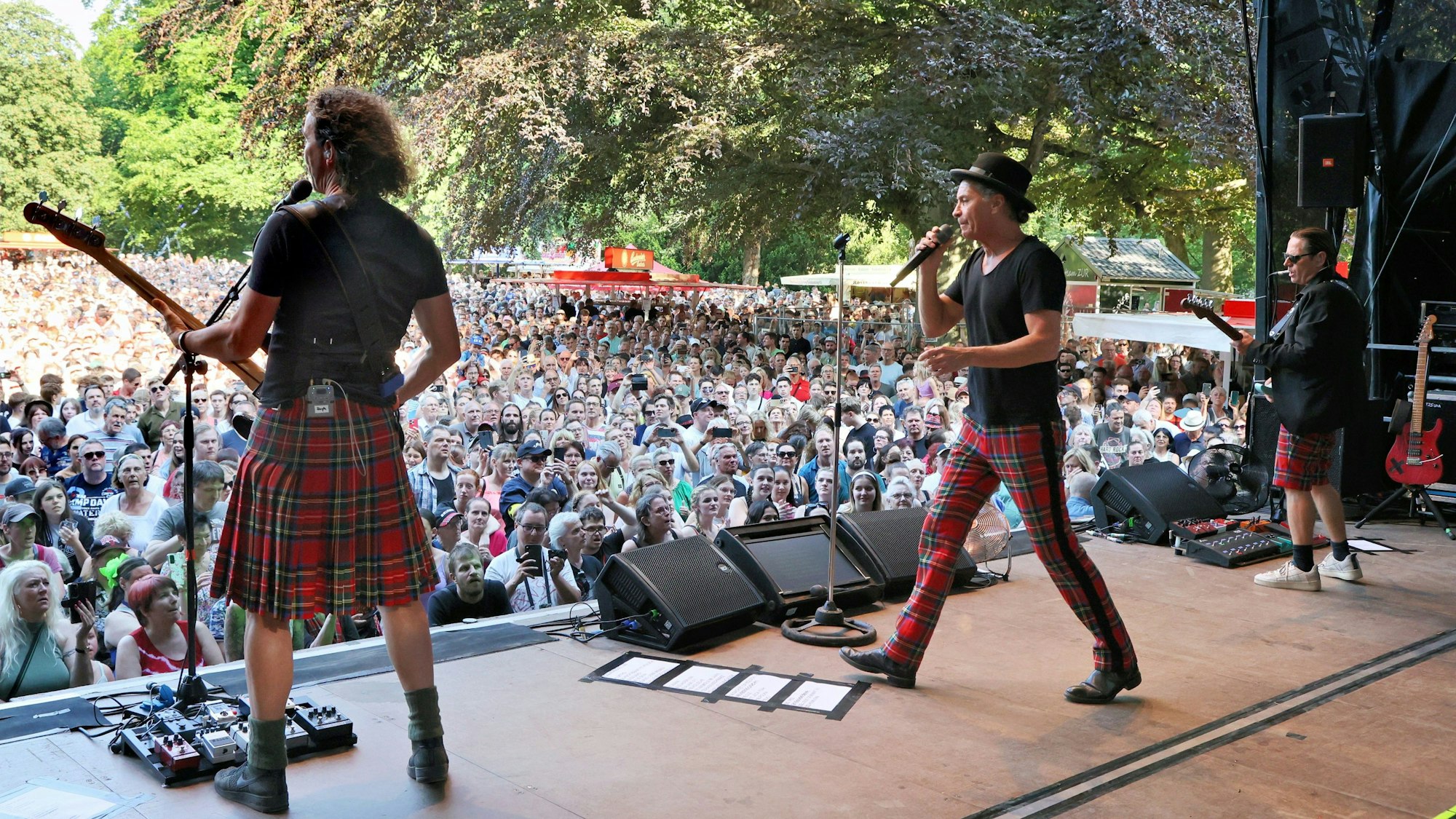 Leverkusen Volksfest Schlebusch Brings-Konzert.
Foto: Michael Wand