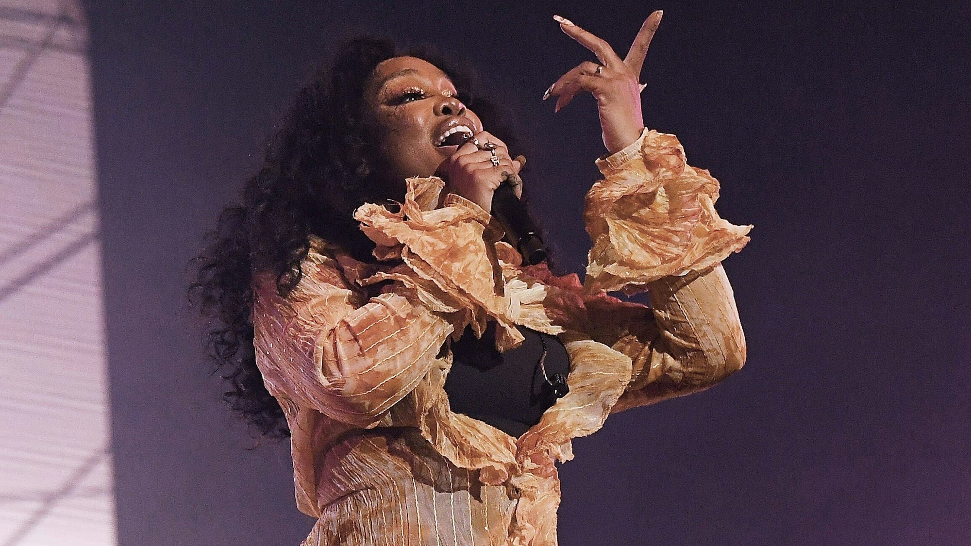 5. August 2022, San Francisco, CA, USA: SZA tritt während des Outside Lands Music and Arts Festival 2022 im Golden Gate Park am 05. August 2022 in San Francisco, Kalifornien auf.