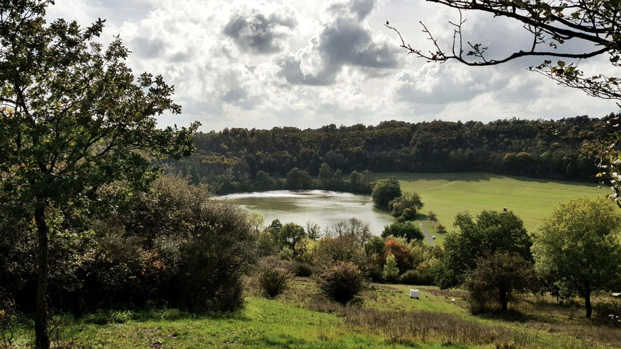 Blick auf das Immerather Maar