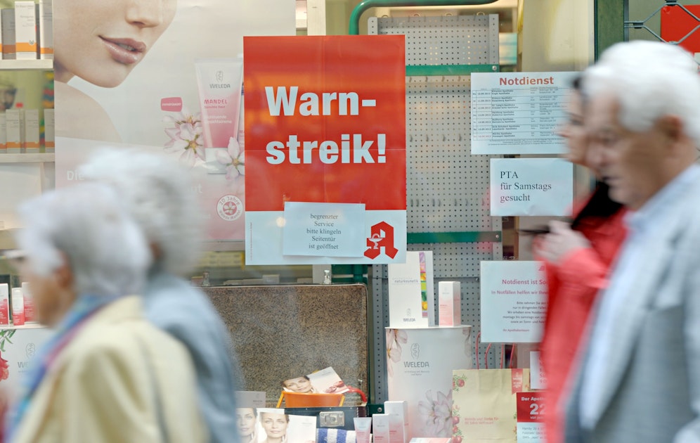 Oberberg: Apotheken am Mittwoch (14.6.) geschlossen - Notdienst ...