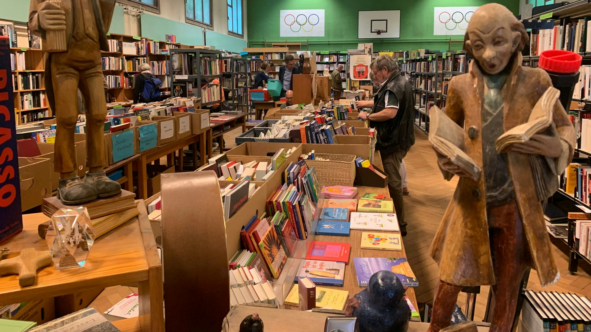 Die Bücherhalle auf dem Gelände der Steyler Missionare