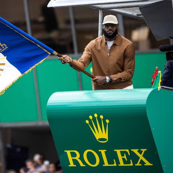 LeBron James gibt das Startsignal in Le Mans.