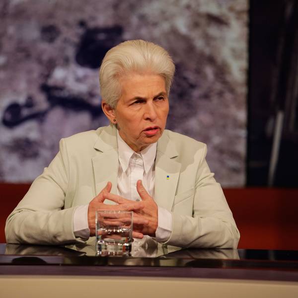 Marie-Agnes Strack-Zimmermann, FDP, bei „Hart aber fair“