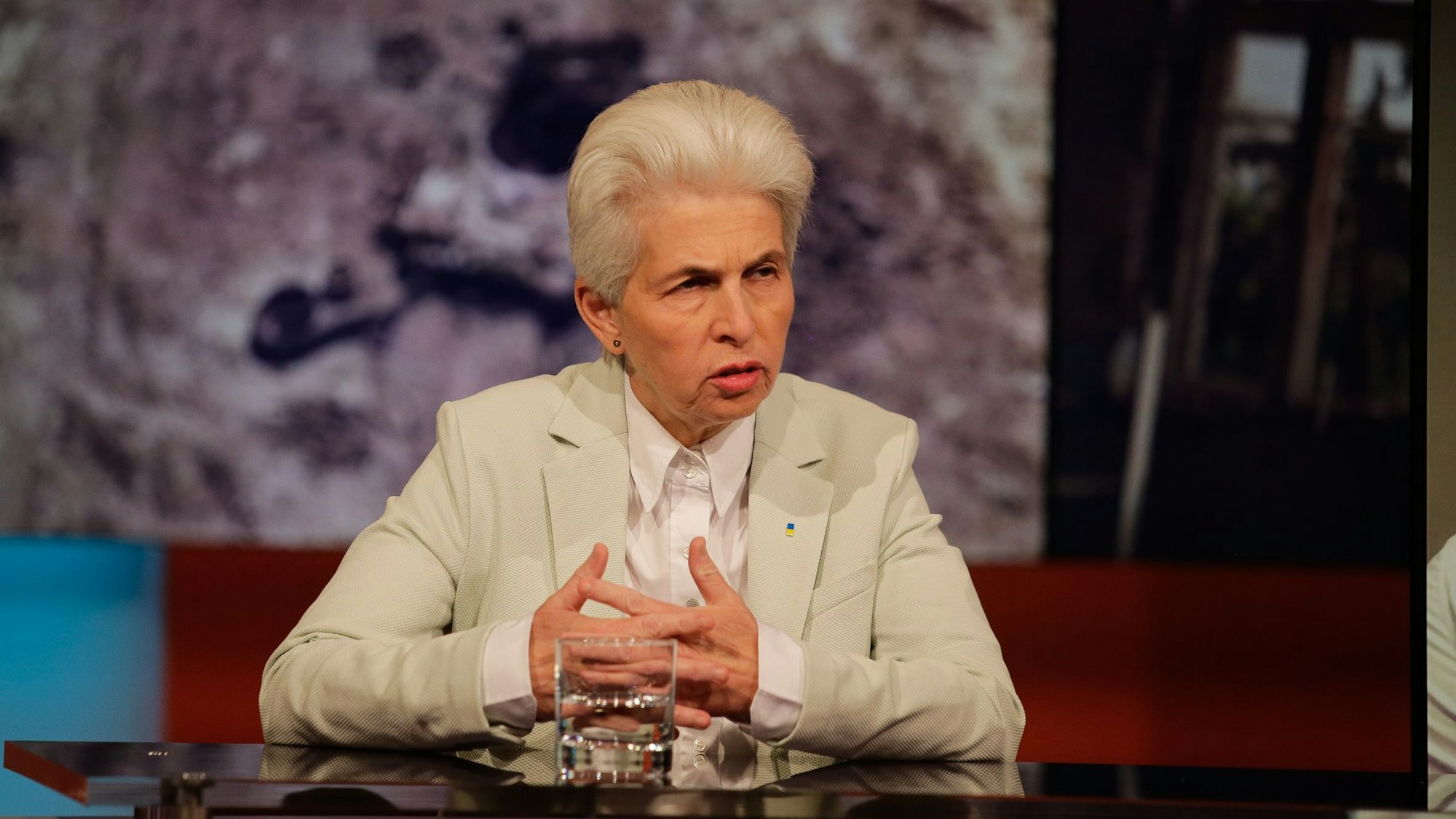 Marie-Agnes Strack-Zimmermann, FDP, bei „Hart aber fair“